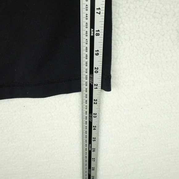 Lululemon Womens Capri Pants 4 Black Yoga Athletic Straight Leg Athleisure - Picture 10 of 11